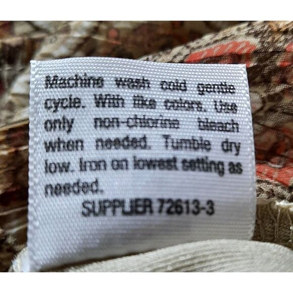 St John's Bay Blouse‎ Ladies Large Bohemian - Picture 8 of 8